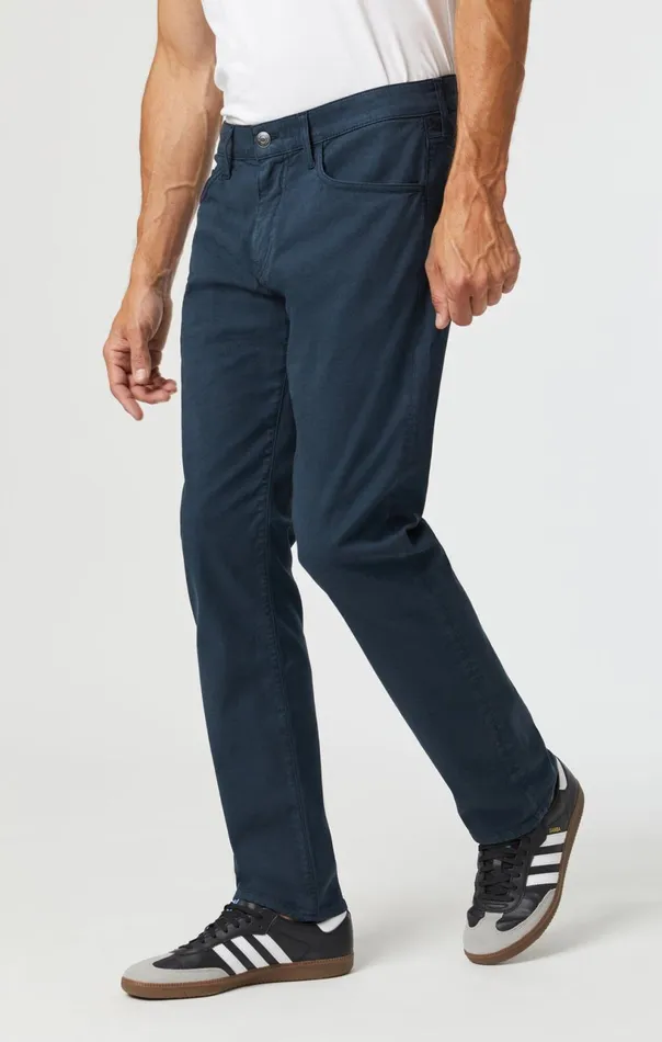 Marcus Slim Straight Leg In Dark Navy Luxe Twill Men Mavi Jeans Pants Marcus Slim Straight Leg In Dark Navy Luxe Twill Men Mavi Jeans Pants