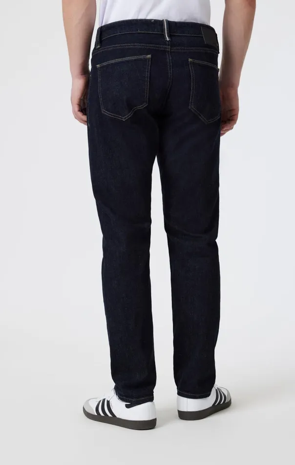 Marcus Slim Straight Leg In Deep Selvedge Men Mavi Jeans Denim Marcus Slim Straight Leg In Deep Selvedge Men Mavi Jeans Denim