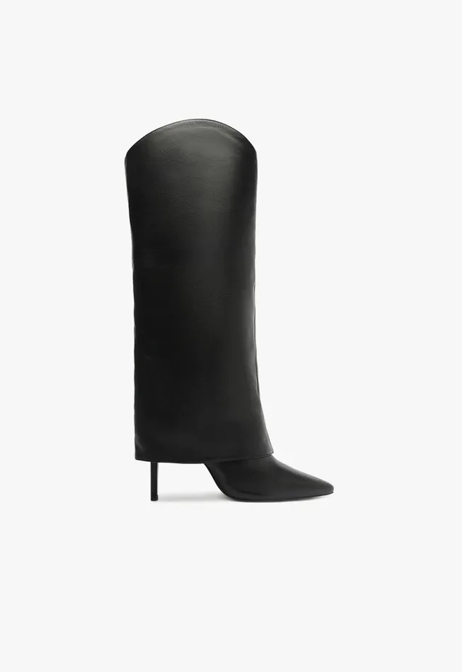 Maryana Cloak Boot Black Women Schutz Shoes Boots