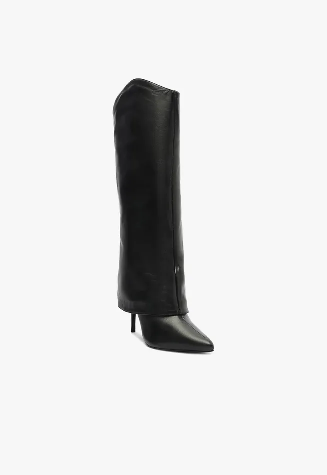 Maryana Cloak Boot Black Women Schutz Shoes Boots