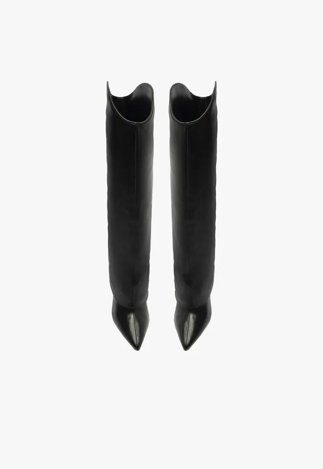Maryana Cloak Boot Black Women Schutz Shoes Boots