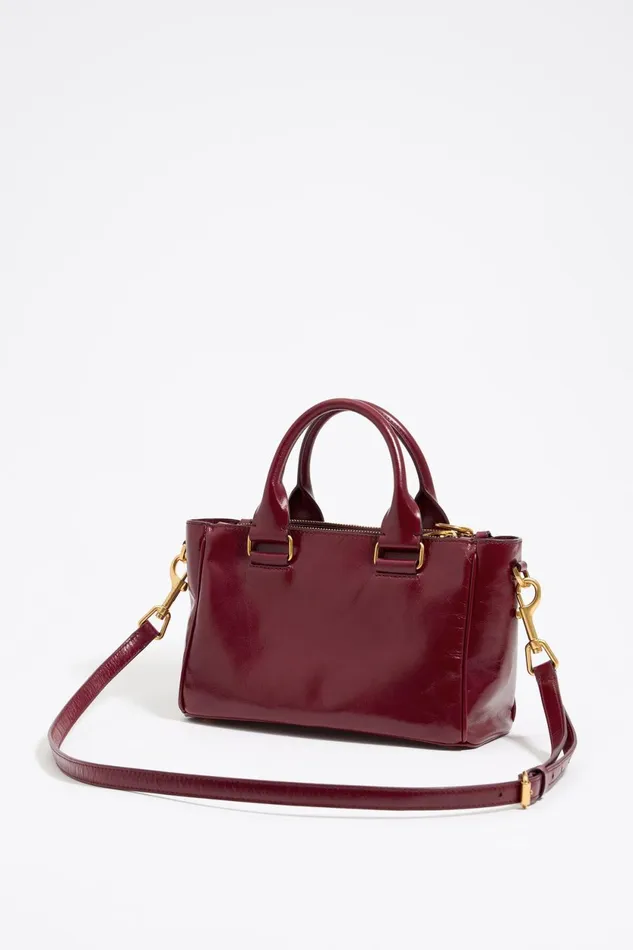 Medium Raspberry Leather Pocket Tote Bag Raspberry Women Bimba Y Lola Handbags Medium Raspberry Leather Pocket Tote Bag Raspberry Women Bimba Y Lola Handbags