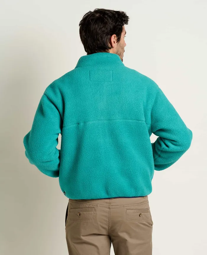Men8217s Men8217s Campo Fleece Zip Jacket Cyan Jackets and Layers ToadandCo
