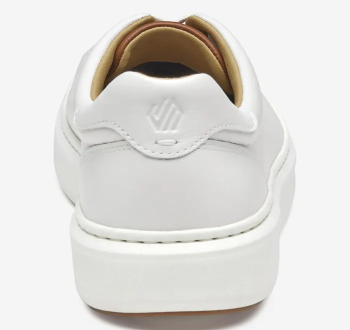 Men Anders LaceToToe White Full Grain JohnstonandMurphy LaceUps Men Anders LaceToToe White Full Grain JohnstonandMurphy LaceUps