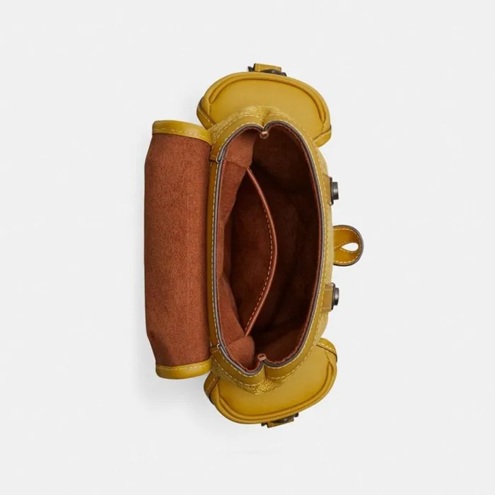 Men Backpacks Coach Hitch Backpack 13 In Micro Signature Jacquard Yellowflax Men Backpacks Coach Hitch Backpack 13 In Micro Signature Jacquard Yellowflax