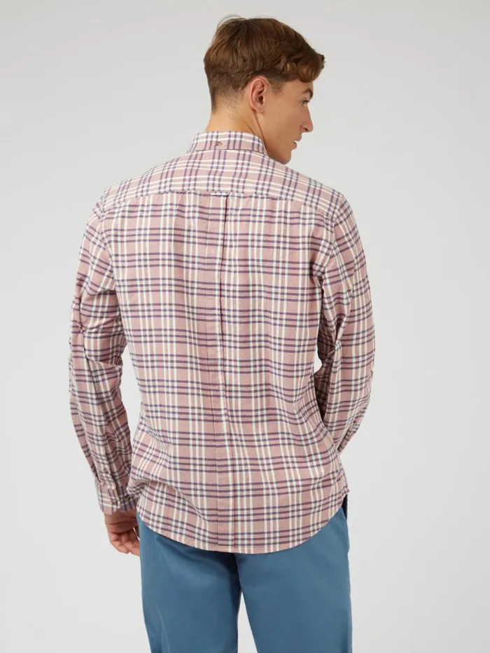 Men Ben Sherman Heritage Check Shirts Classic Oxford Check LongSleeve Shirt Men Ben Sherman Heritage Check Shirts Classic Oxford Check LongSleeve Shirt