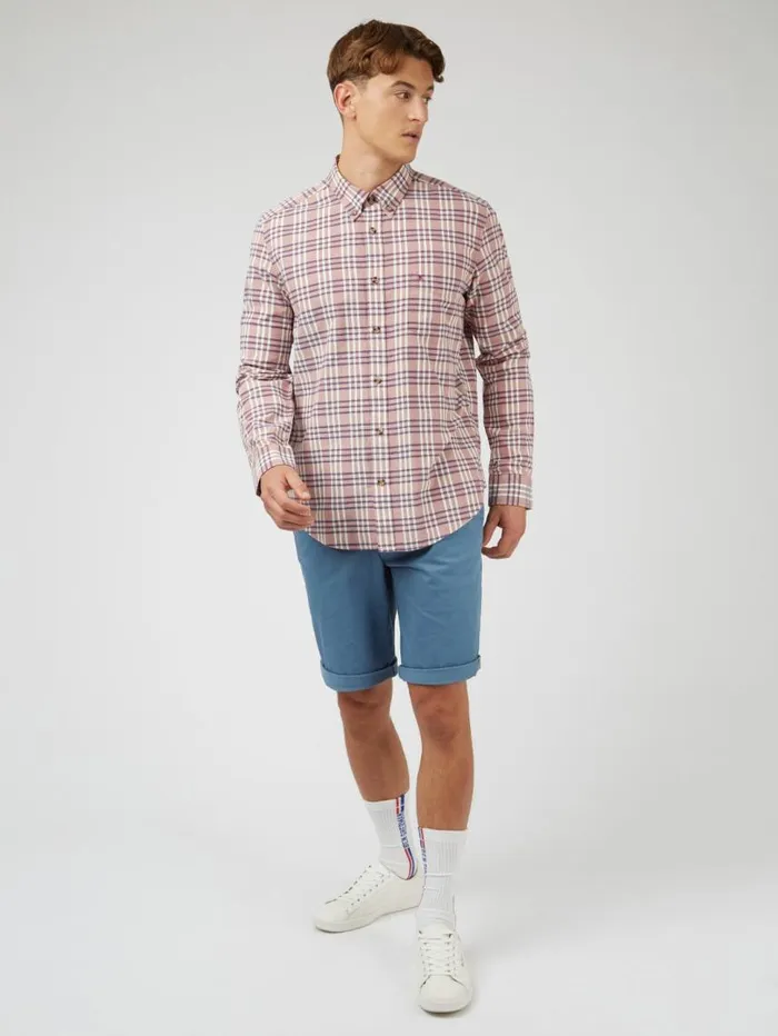 Men Ben Sherman Heritage Check Shirts Classic Oxford Check LongSleeve Shirt Men Ben Sherman Heritage Check Shirts Classic Oxford Check LongSleeve Shirt