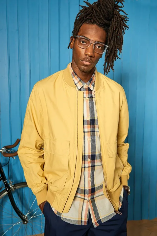 Men Ben Sherman Jackets and Outerwear Signature Harrington Jacket 8211 Sand