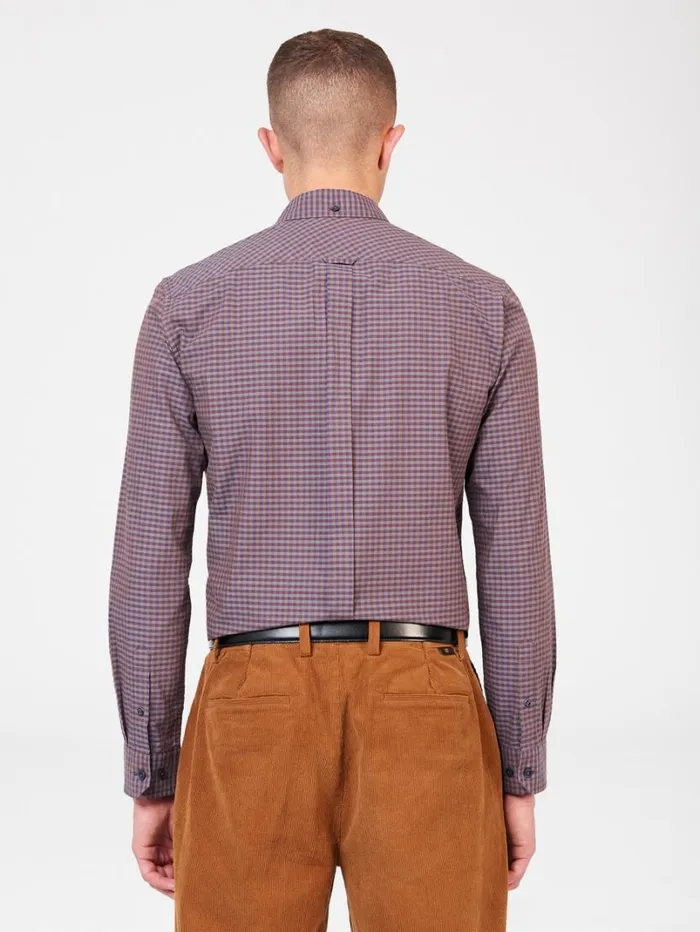Men Ben Sherman Long Sleeve Shirts Signature Gingham LongSleeve Shirt 8211 Ginger Men Ben Sherman Long Sleeve Shirts Signature Gingham LongSleeve Shirt 8211 Ginger