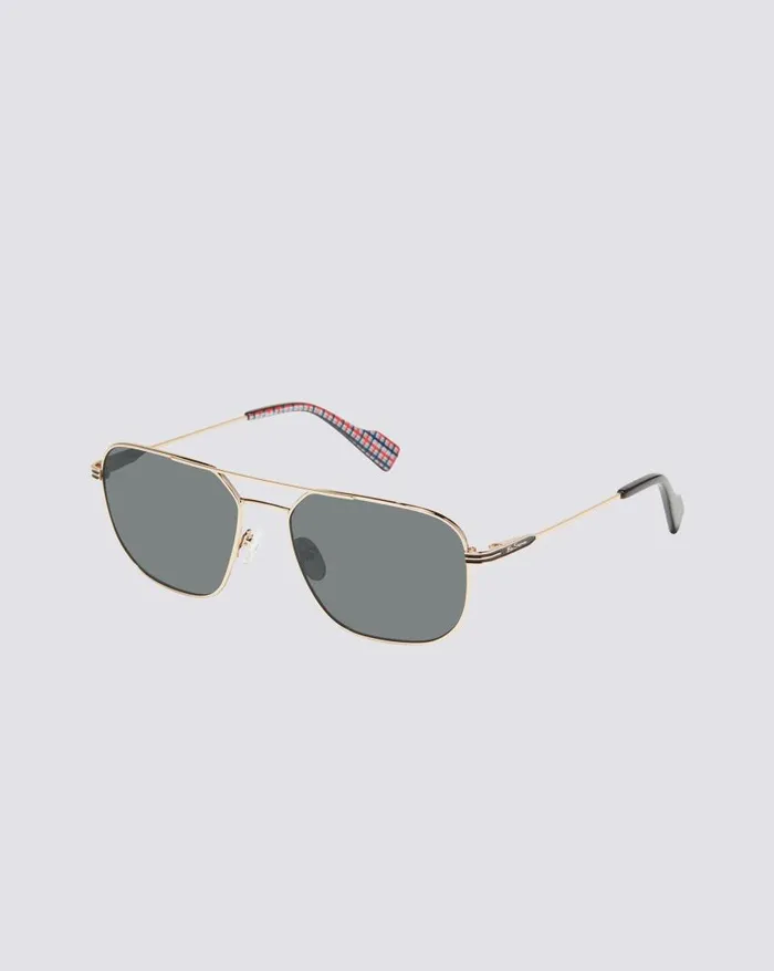 Men Ben Sherman Sunglasses St Johns Polarized Square Eco Sunglasses 8211 Gold