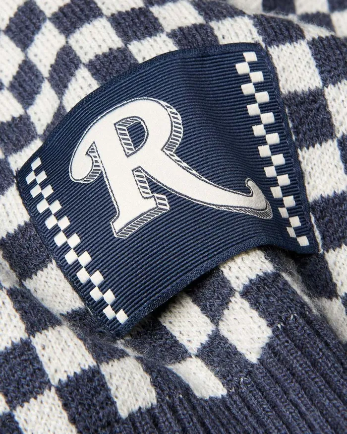 Men Ben Sherman Sweaters and Knits Rolling Stone Checkerboard Cardigan Men Ben Sherman Sweaters and Knits Rolling Stone Checkerboard Cardigan