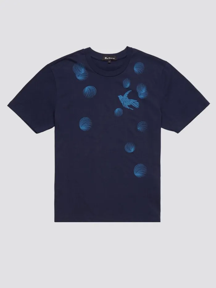 Men Ben Sherman TShirts and Graphic Tees B By Bird Graphic Tee 8211 Marine Men Ben Sherman TShirts and Graphic Tees B By Bird Graphic Tee 8211 Marine