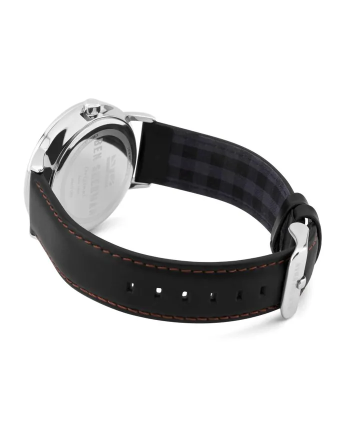 Men Ben Sherman Watches Portobello Professional Watch 8211 BlackBlackSilver