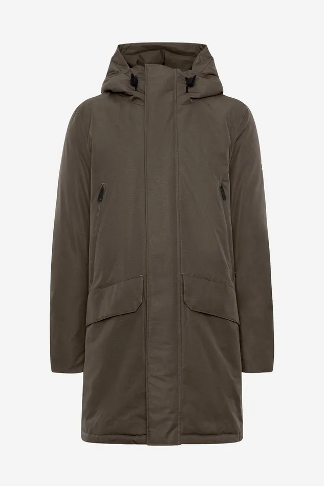 Men Brown Iceberg Coat Ecoalf Coats And Jackets