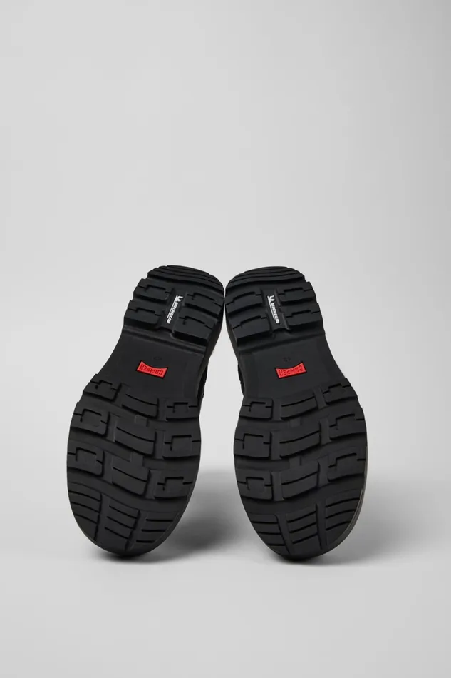 Men Brutus Trek MICHELIN Black Nubuck Boots Camper Ankle Boots Men Brutus Trek MICHELIN Black Nubuck Boots Camper Ankle Boots