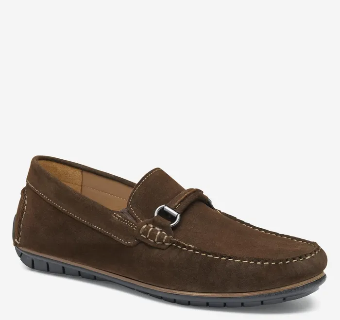 Men Cort 20 Bit Loafer Dark Brown Waxed English Suede JohnstonandMurphy SlipOns and Loafers Men Cort 20 Bit Loafer Dark Brown Waxed English Suede JohnstonandMurphy SlipOns and Loafers