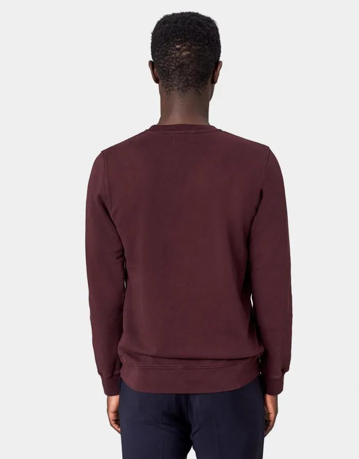 Men Crewneck Sweatshirts Colorful Standard Classic Organic Crew Scarlet Red