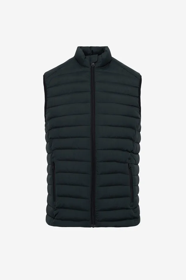 Men Green Cardiff Vest Ecoalf Vests