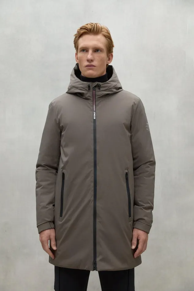 Men Green Pasu Coat Ecoalf Coats And Jackets