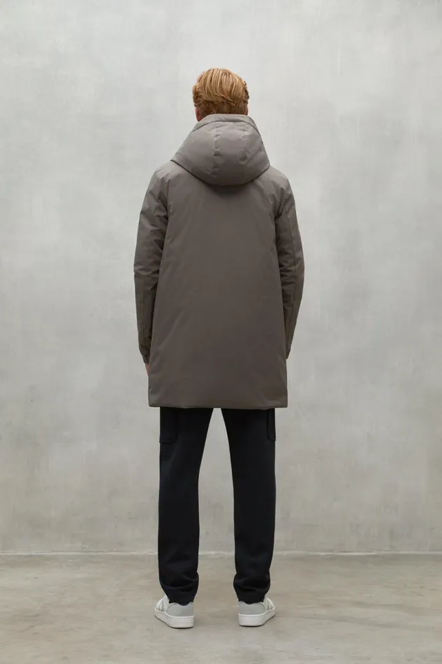 Men Green Pasu Coat Ecoalf Coats And Jackets
