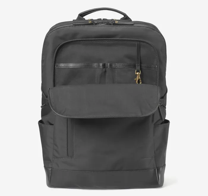 Men Hudson Waterproof Backpack Black JohnstonandMurphy Backpacks and Briefcases Men Hudson Waterproof Backpack Black JohnstonandMurphy Backpacks and Briefcases