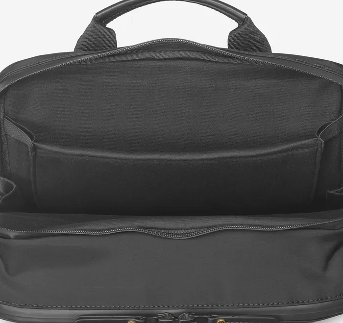 Men Hudson Waterproof Backpack Black JohnstonandMurphy Backpacks and Briefcases Men Hudson Waterproof Backpack Black JohnstonandMurphy Backpacks and Briefcases