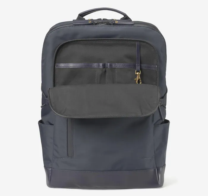 Men Hudson Waterproof Backpack Navy JohnstonandMurphy Backpacks and Briefcases Men Hudson Waterproof Backpack Navy JohnstonandMurphy Backpacks and Briefcases