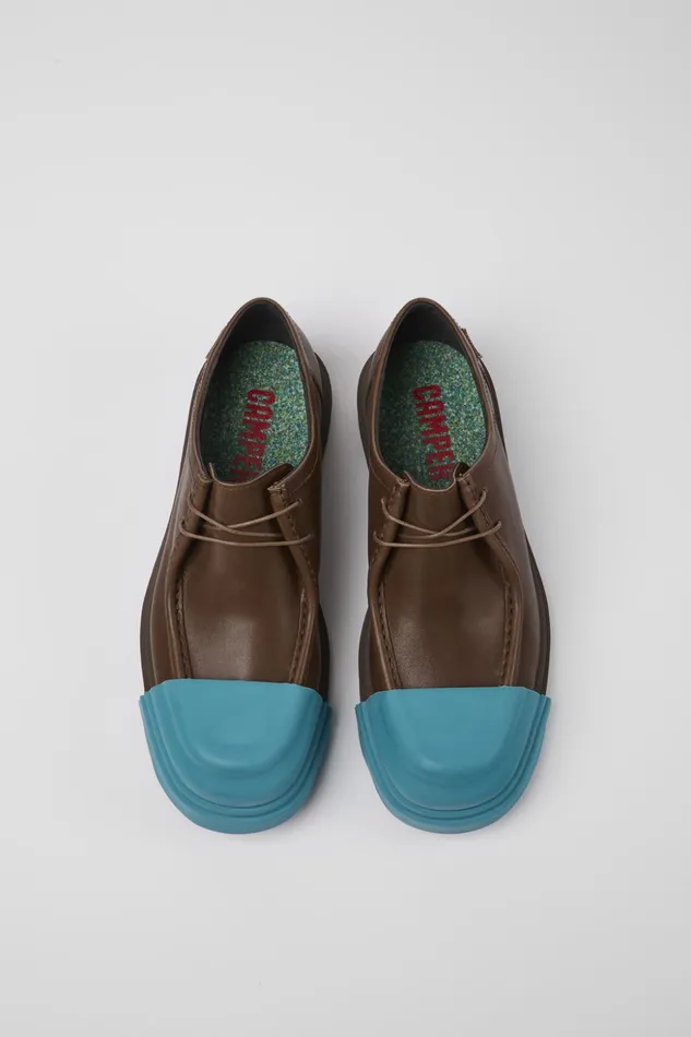 Men Junction Brown Responsibly Raised Leather Shoes Camper Formal Shoes Men Junction Brown Responsibly Raised Leather Shoes Camper Formal Shoes