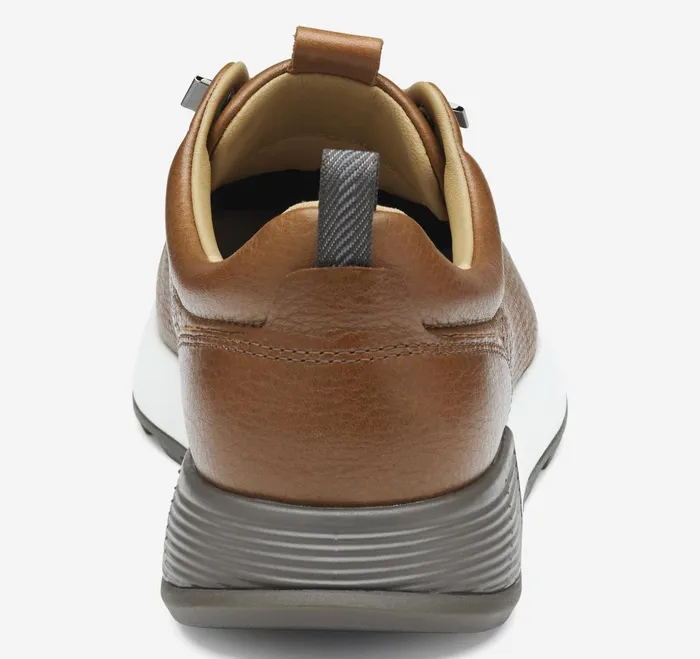 Men Kinnon Perfed Jogger Dark Tan Full Grain JohnstonandMurphy SlipOns and Loafers Men Kinnon Perfed Jogger Dark Tan Full Grain JohnstonandMurphy SlipOns and Loafers