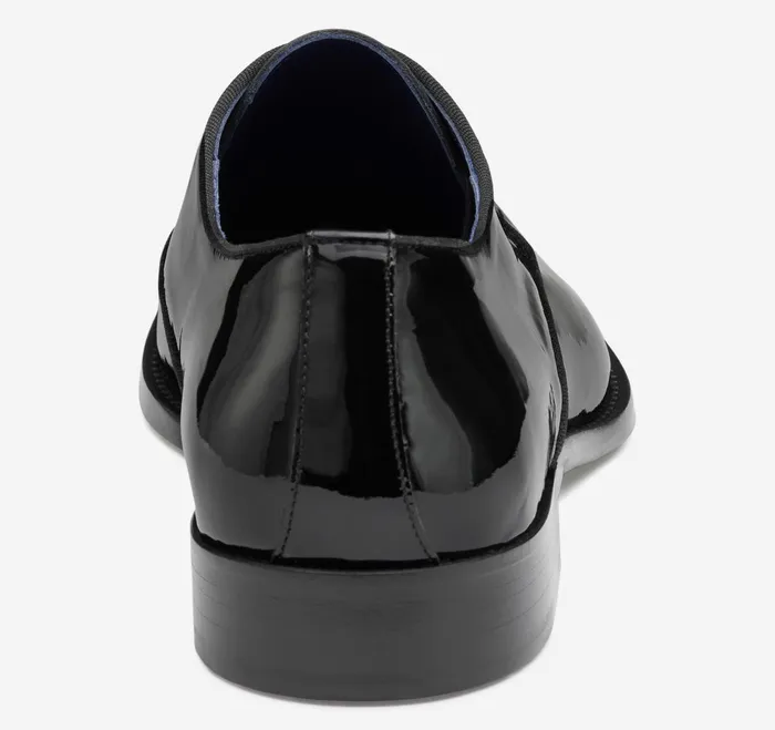 Men Kinser Plain Toe Black Italian Patent Calfskin JohnstonandMurphy Formal Shoes Men Kinser Plain Toe Black Italian Patent Calfskin JohnstonandMurphy Formal Shoes