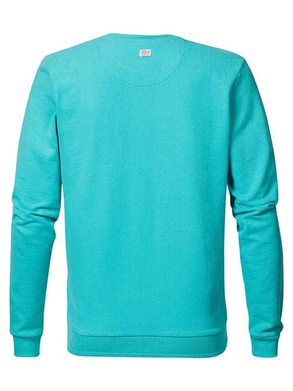 Men Knits and Sweats Petrol Industries Classic Pullover Ranking Green