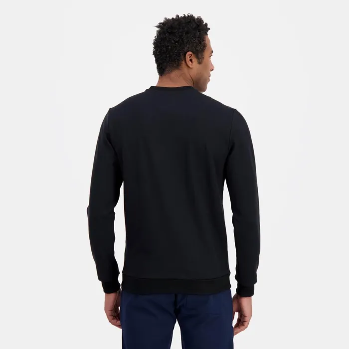 Men Le Coq Sportif Sweatshirts Coq D039or RoundNeck Sweatshirtshirt Black