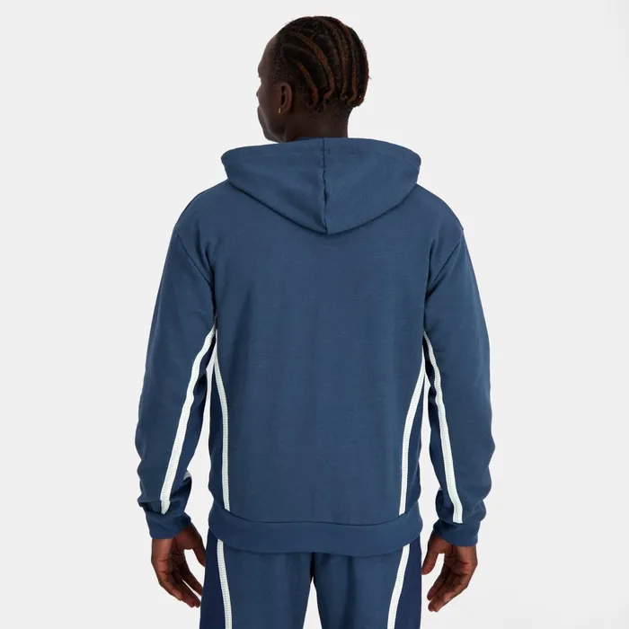 Men Le Coq Sportif Sweatshirts France039s Olympic Team ZipUp Hoodie Insignia Blue