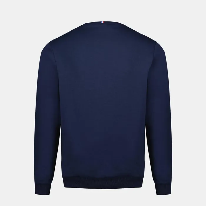 Men Le Coq Sportif Sweatshirts Ton Sur Ton RoundNeck Sweatshirtshirt Dark Velvet