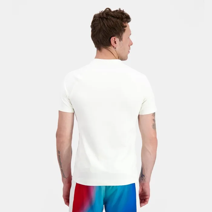 Men Le Coq Sportif Tshirts And Tops France039s Olympic Team Jersey Marshmallow Gradiant Bbr