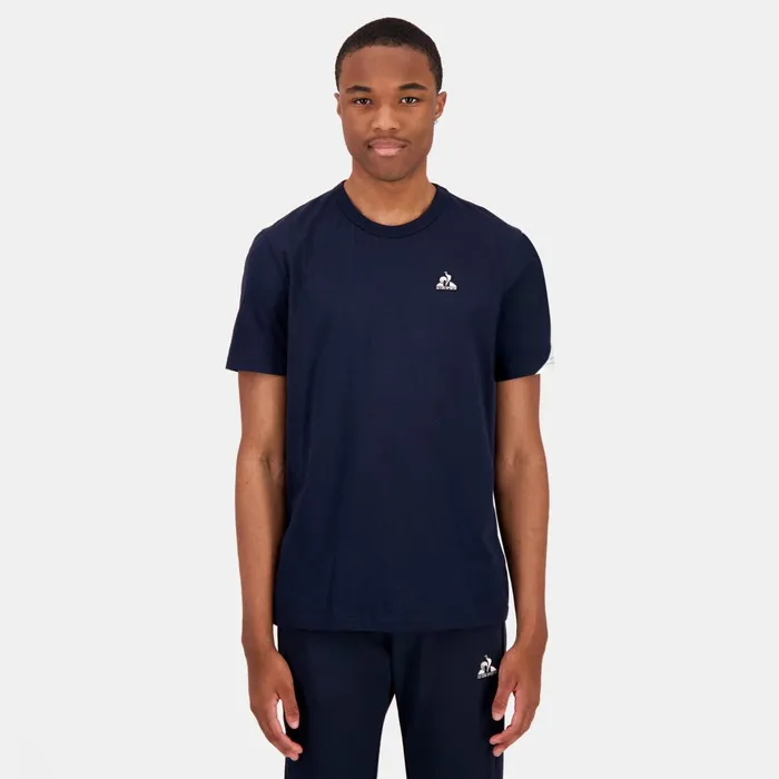 Men Le Coq Sportif Tshirts And Tops Hritage Tshirt Homme Sky Captain