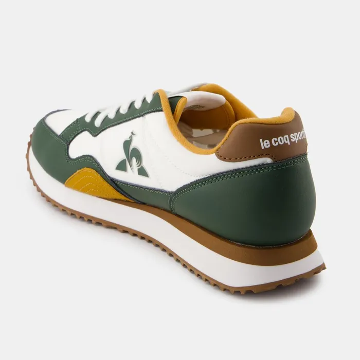 Men Le Coq Sportif Trainers And Sneakers Shoes JET STAR2 Optical Whitedouglas Fir