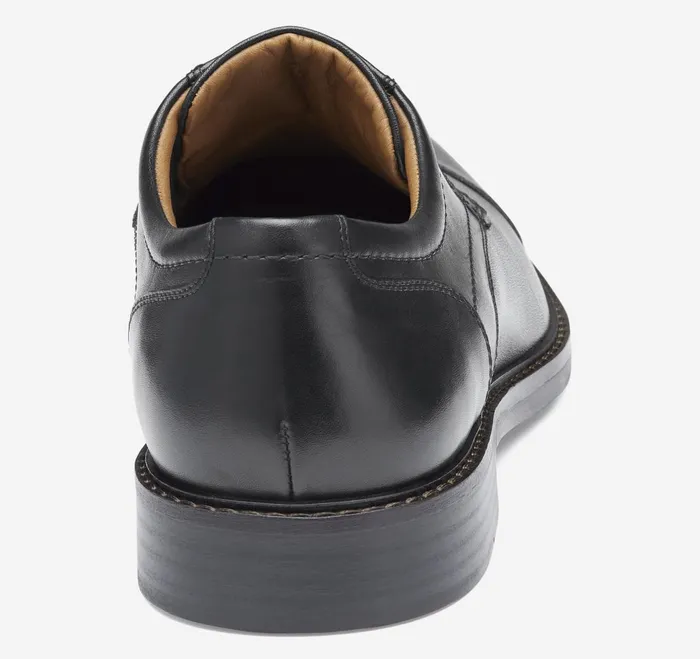Men Mason Cap Toe Black Full Grain JohnstonandMurphy LaceUps Men Mason Cap Toe Black Full Grain JohnstonandMurphy LaceUps