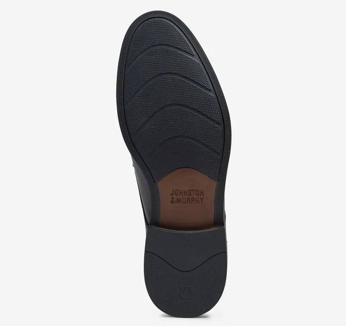 Men Mason Cap Toe Black Full Grain JohnstonandMurphy LaceUps Men Mason Cap Toe Black Full Grain JohnstonandMurphy LaceUps