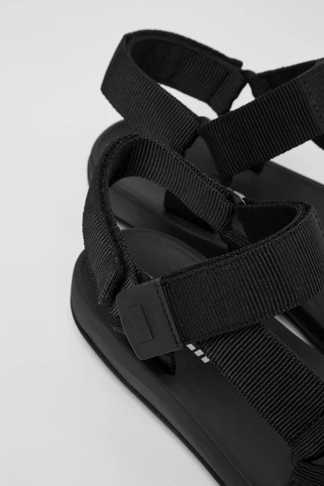 Men Match Mens Black Sandal Camper Non Leather Shoes