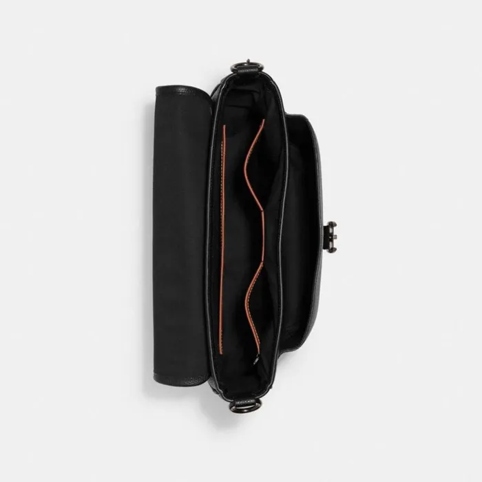 Men Messenger and Crossbody Coach Charter Messenger In Signature Canvas Charcoalblack Men Messenger and Crossbody Coach Charter Messenger In Signature Canvas Charcoalblack
