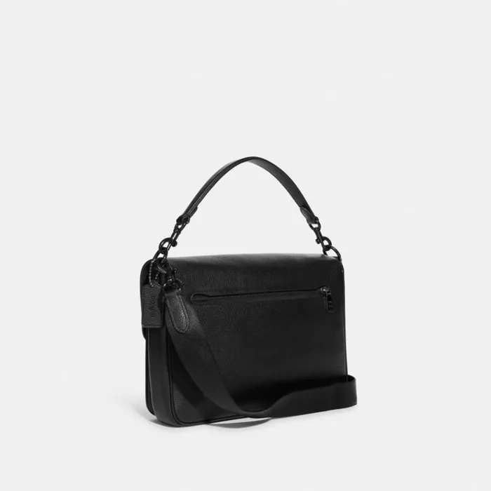 Men Messenger and Crossbody Coach Soft Tabby Messenger In Signature Leather Black Copperblack Men Messenger and Crossbody Coach Soft Tabby Messenger In Signature Leather Black Copperblack
