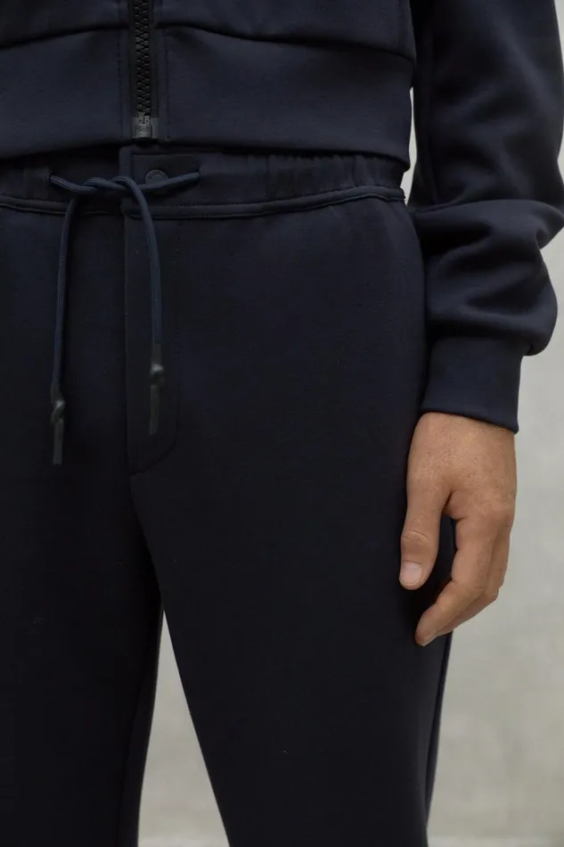 Men Navy Blue Ethica Trousers Ecoalf Trousers