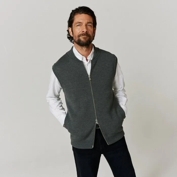 Men Oliver Sweeney Knitwear Haverhill Grey