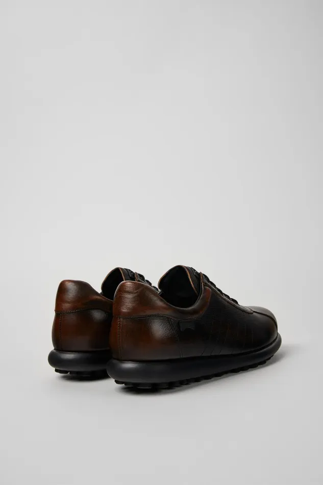 Men Pelotas Blackbrown Leather Shoes Camper Casual Shoes Men Pelotas Blackbrown Leather Shoes Camper Casual Shoes