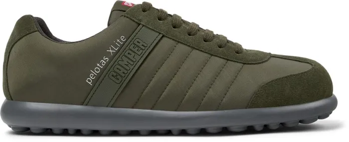 Men Pelotas XLite Green Textile And Nubuck Shoes Camper Casual Shoes Men Pelotas XLite Green Textile And Nubuck Shoes Camper Casual Shoes