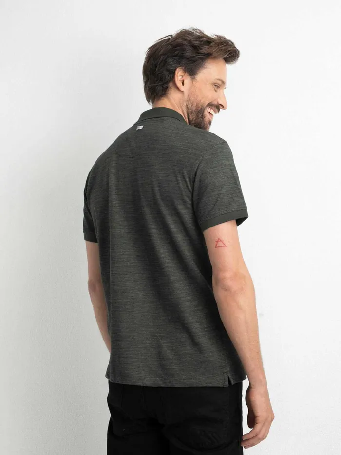 Men Polo Shirts Petrol Industries Classic Polo Shirt Dusty Army