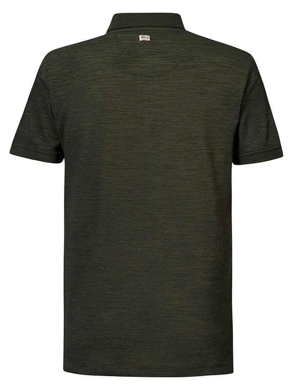 Men Polo Shirts Petrol Industries Classic Polo Shirt Dusty Army