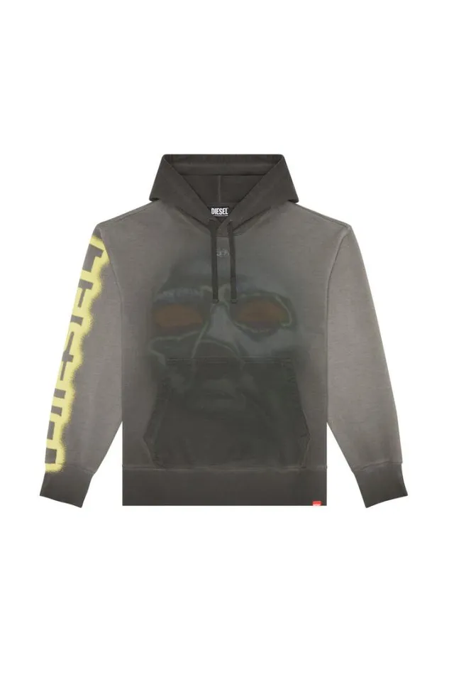 Men SMacsHoodH1 Black Diesel Sweaters Men SMacsHoodH1 Black Diesel Sweaters