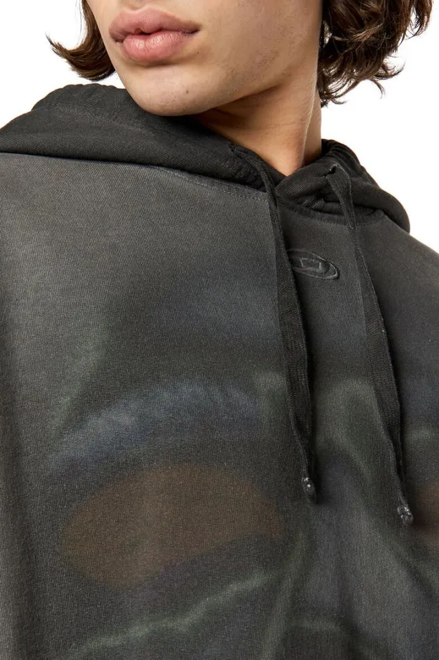 Men SMacsHoodH1 Black Diesel Sweaters Men SMacsHoodH1 Black Diesel Sweaters